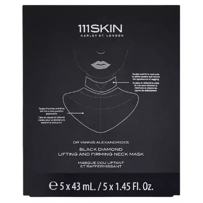 Подтягивающая и укрепляющая маска для шеи 111SKIN Black Diamond Lifting and Firming Mask