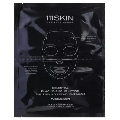 Подтягивающая и укрепляющая маска для лица 111SKIN Celestial Black Diamond Lifting and Firming Treatment Mask