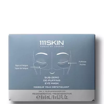 Маска для кожи вокруг глаз 111SKIN Sub Zero De-puffing Eye Mask