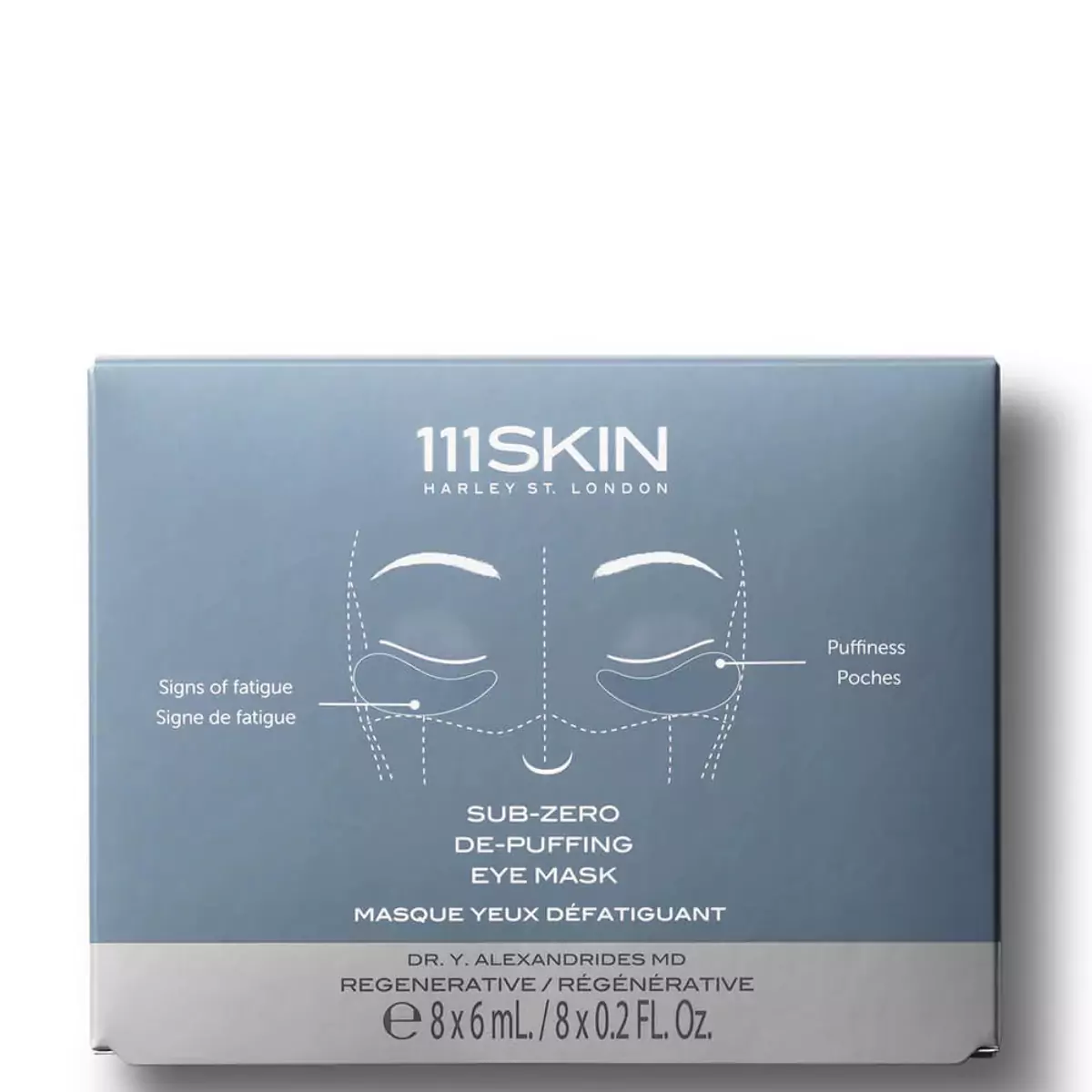 Маска для кожи вокруг глаз 111SKIN Sub Zero De-puffing Eye Mask
