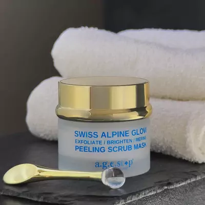 Пилинг скраб маска 3 в 1 A.G.E. Stop Swiss Alpine Glow Peeling Scrub Mask