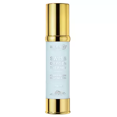 Маска мощного действия для сияния и молодости кожи A.G.E. Stop Oxygen Therapy Hydro Glow Bio Fusion Sleeping Mask