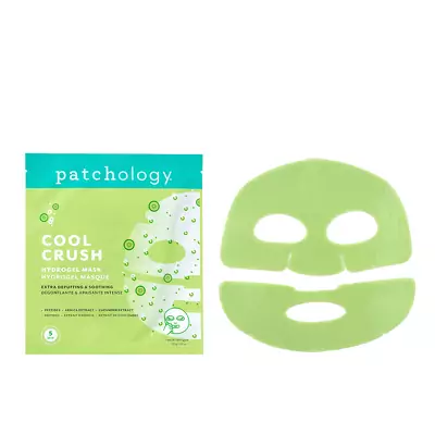 Гидрогелевая маска для уменьшения отеков лица Patchology Cool Crush Extra-Depuffing Hydrogel Face Mask