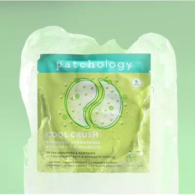 Гидрогелевые патчи для уменьшения отеков под глазами Patchology Cool Crush Extra-Depuffing Hydrogel Eye Patches