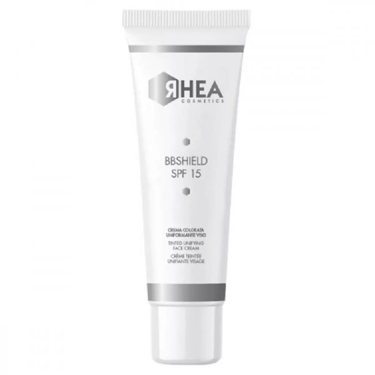 Тонирующий унифицирующий крем для лица RHEA BBShield SPF15