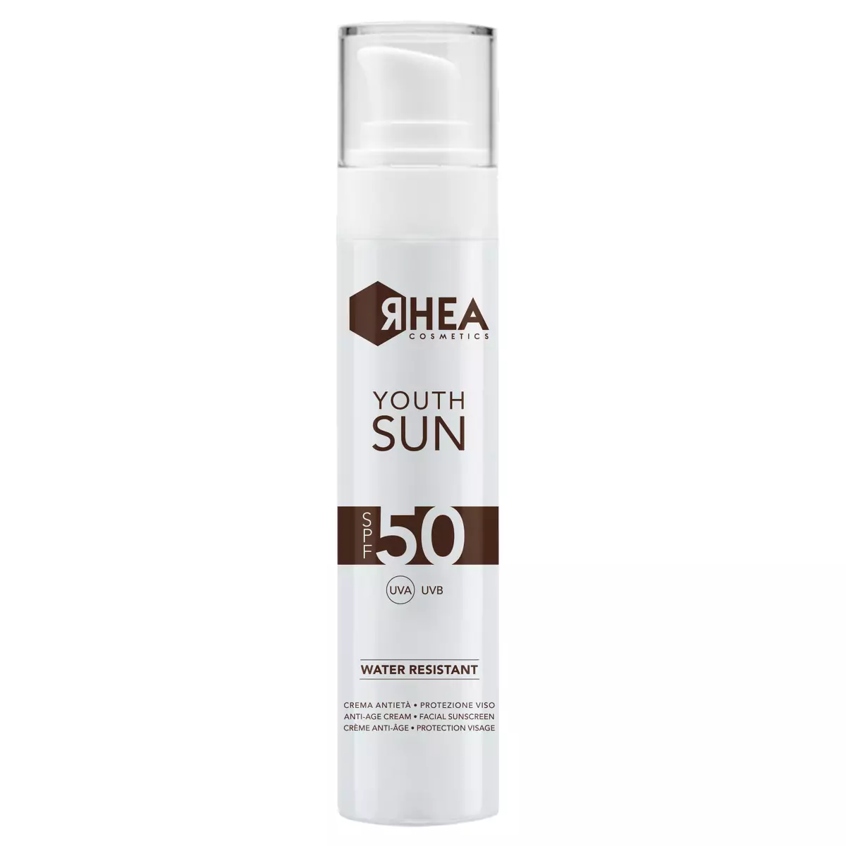 Солнцезащитный крем для лица RHEA YouthSun SPF50