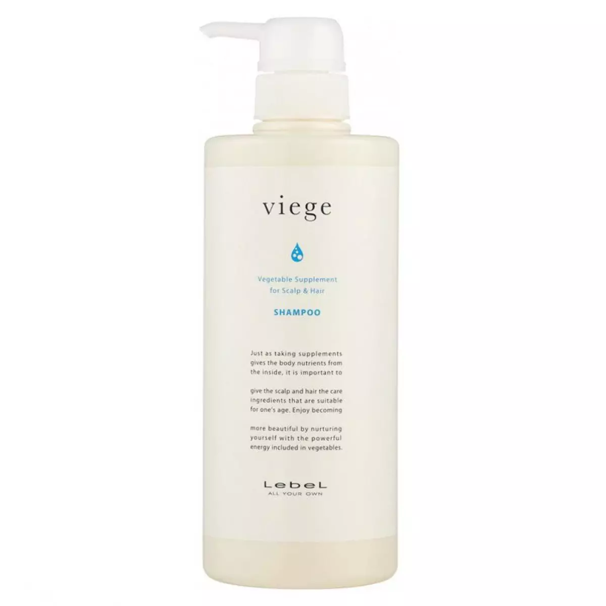 Шампунь восстанавливающий для волос и кожи головы Lebel Viege Shampoo