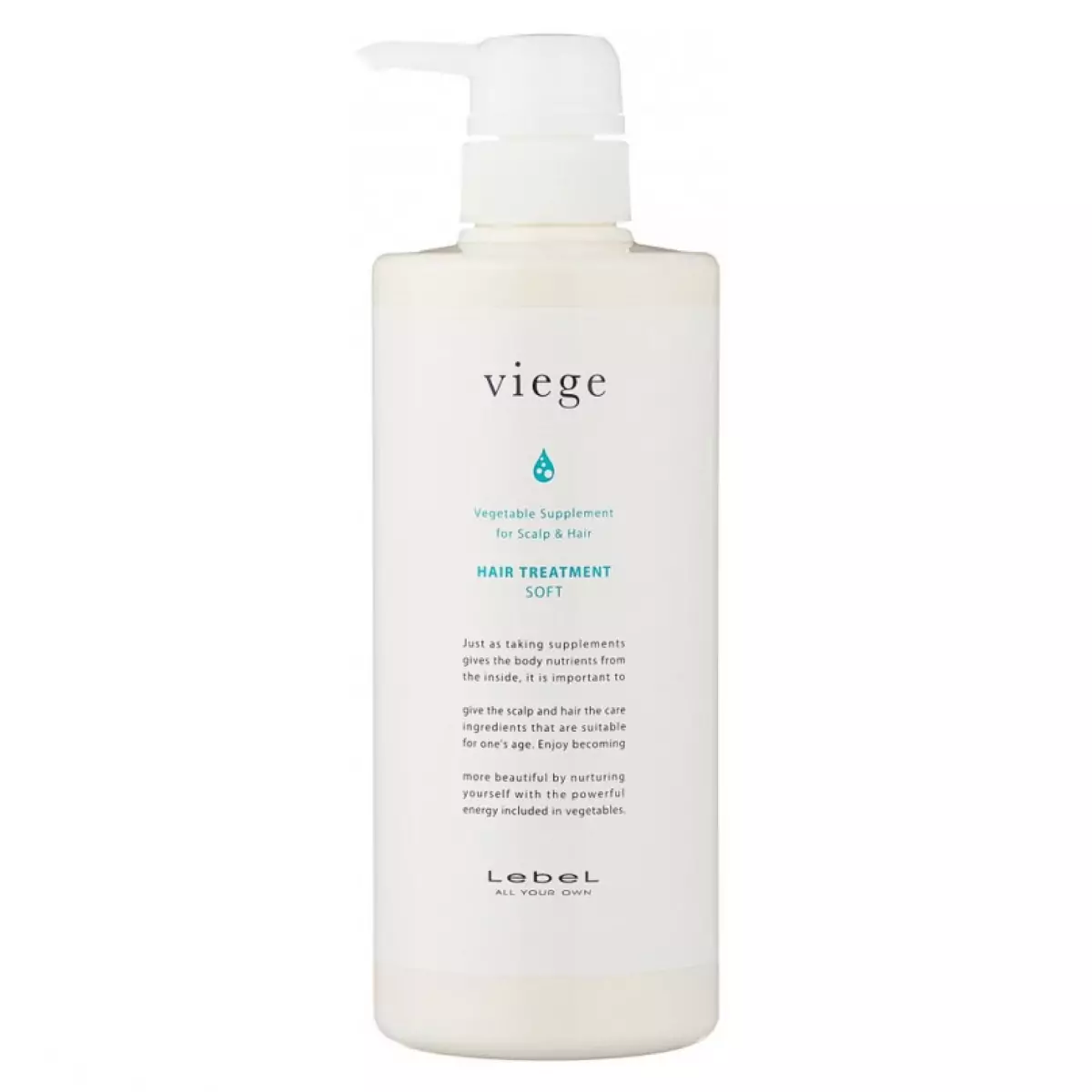 Маска для глубокого увлажнения волос Lebel Viege Treatment SOFT