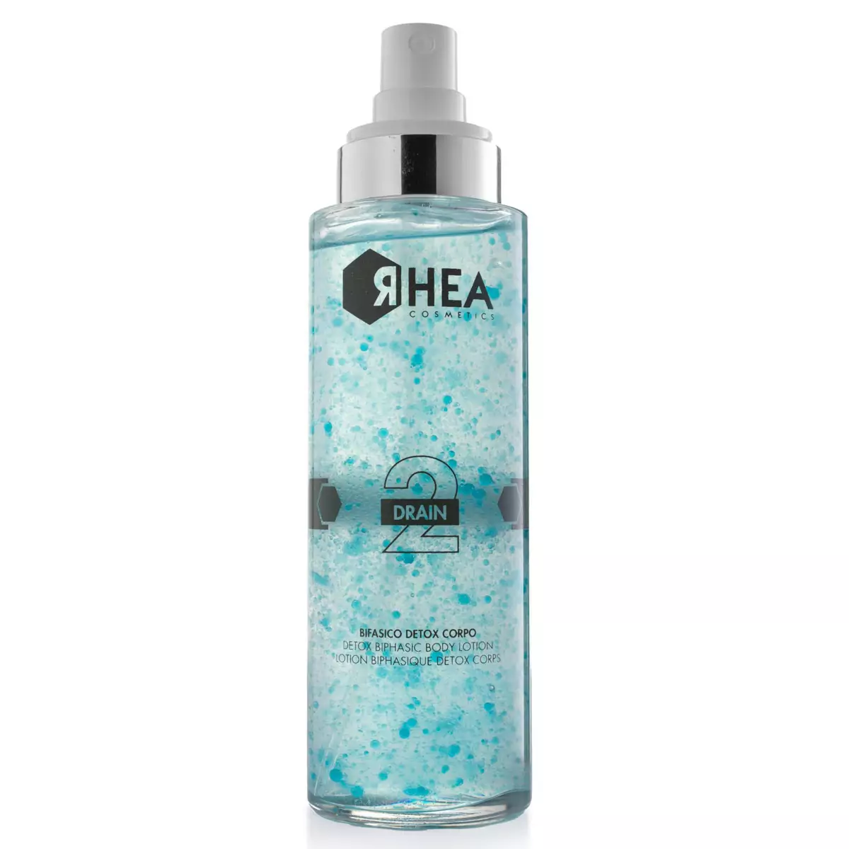 Бифазный детоксицирующий лосьон для тела RHEA 2Drain