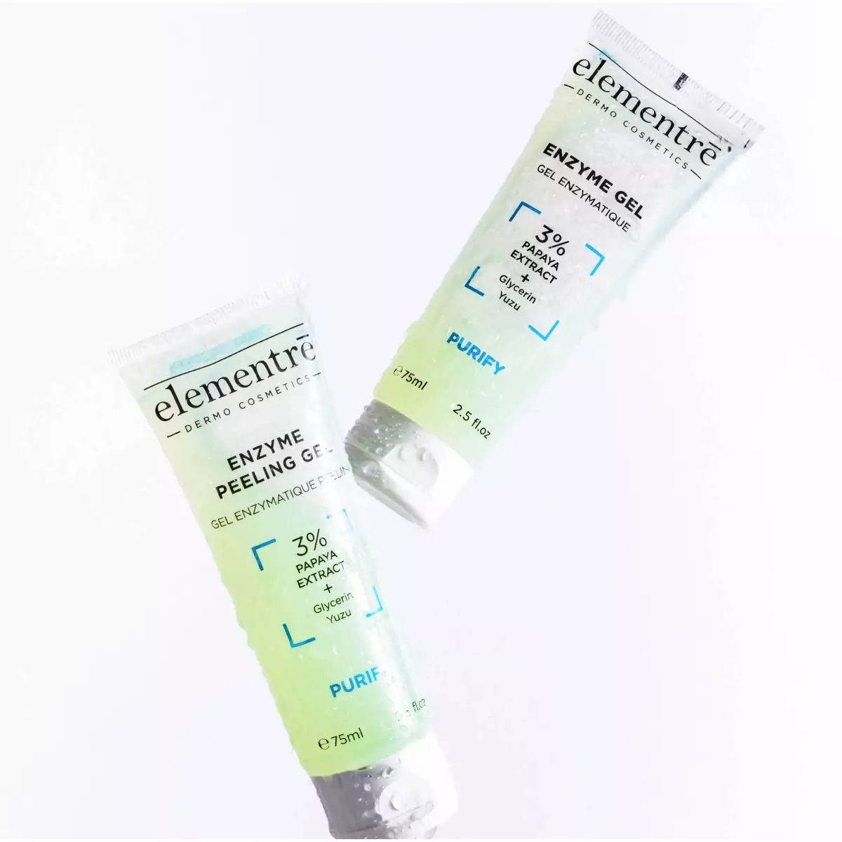 Ензимний гель-пілінг Elementre Enzyme Peeling Gel 3% Papaya