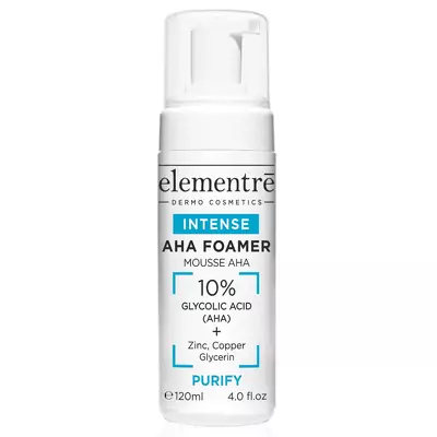 Пінка для вмивання Elementre AHA Foamer 10% Alpha Hydroxy Acid