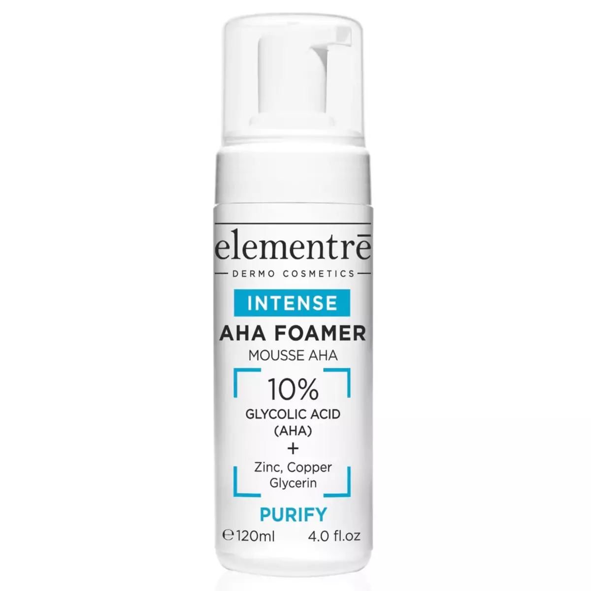 Пінка для вмивання Elementre AHA Foamer 10% Alpha Hydroxy Acid
