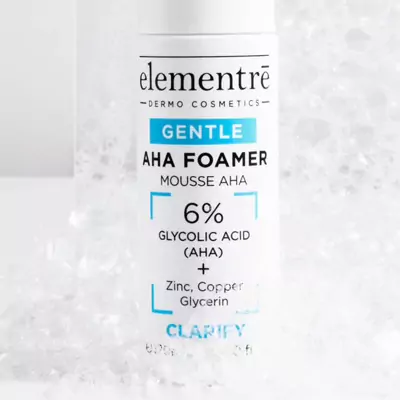 Пінка для вмивання Elementre AHA Foamer 6% Alpha Hydroxy Acid