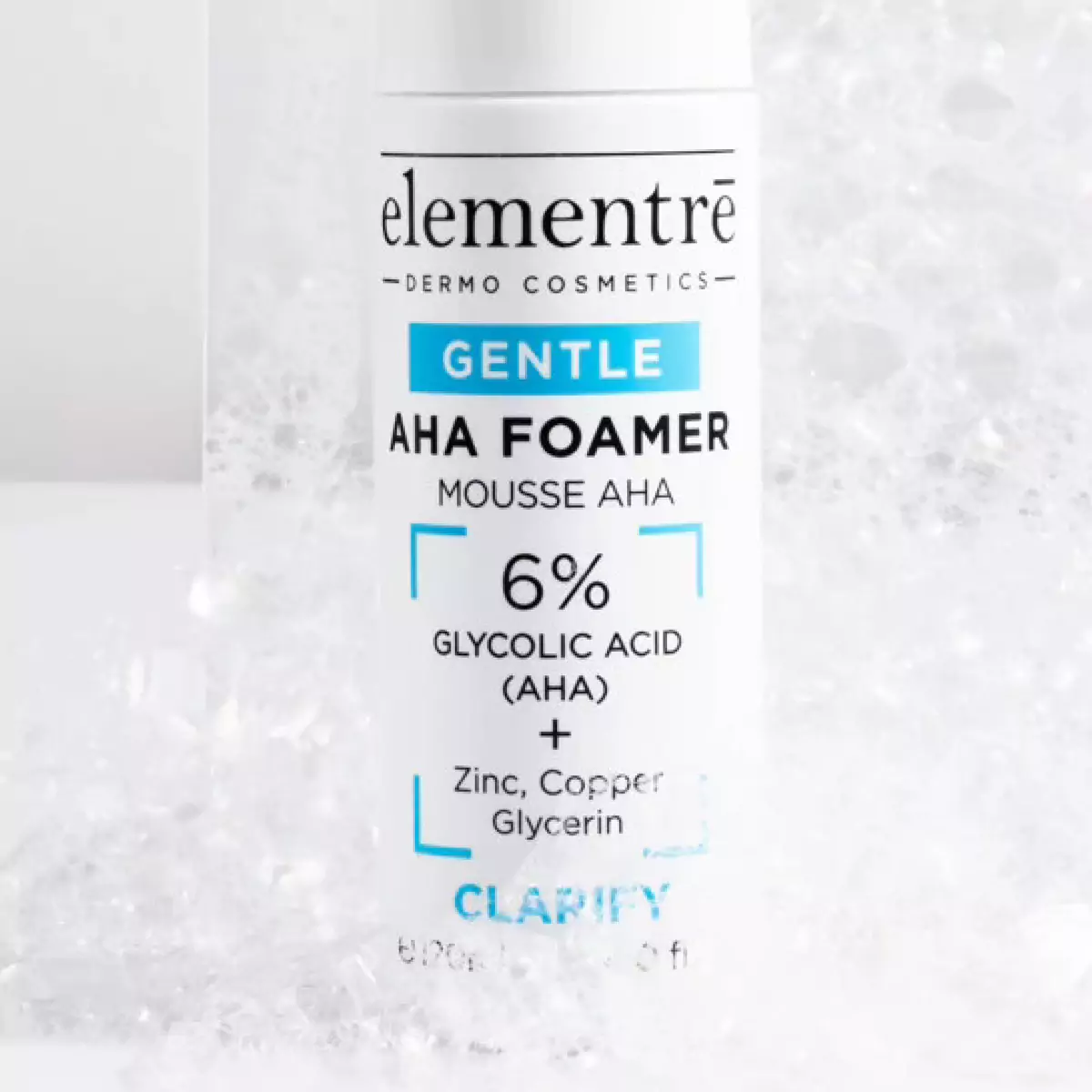 Пінка для вмивання Elementre AHA Foamer 6% Alpha Hydroxy Acid