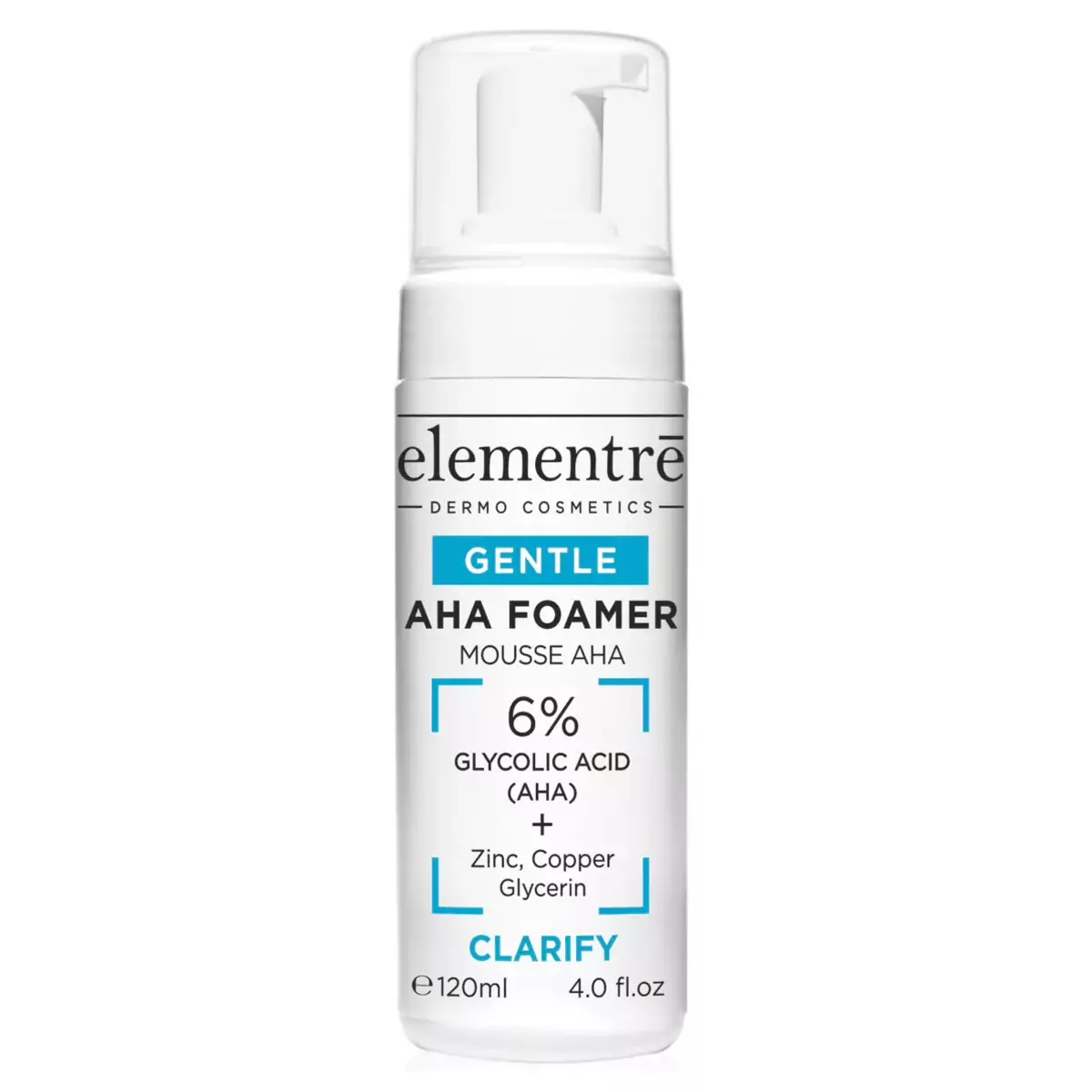 Пінка для вмивання Elementre AHA Foamer 6% Alpha Hydroxy Acid