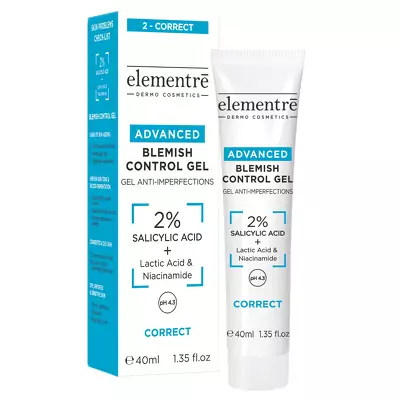 Гель для корекції акне Elementre Blemish Control Gel 2% Salicylic Acid