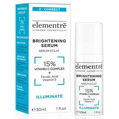 Освітляюча сироватка Elementre 15% Vitamin C