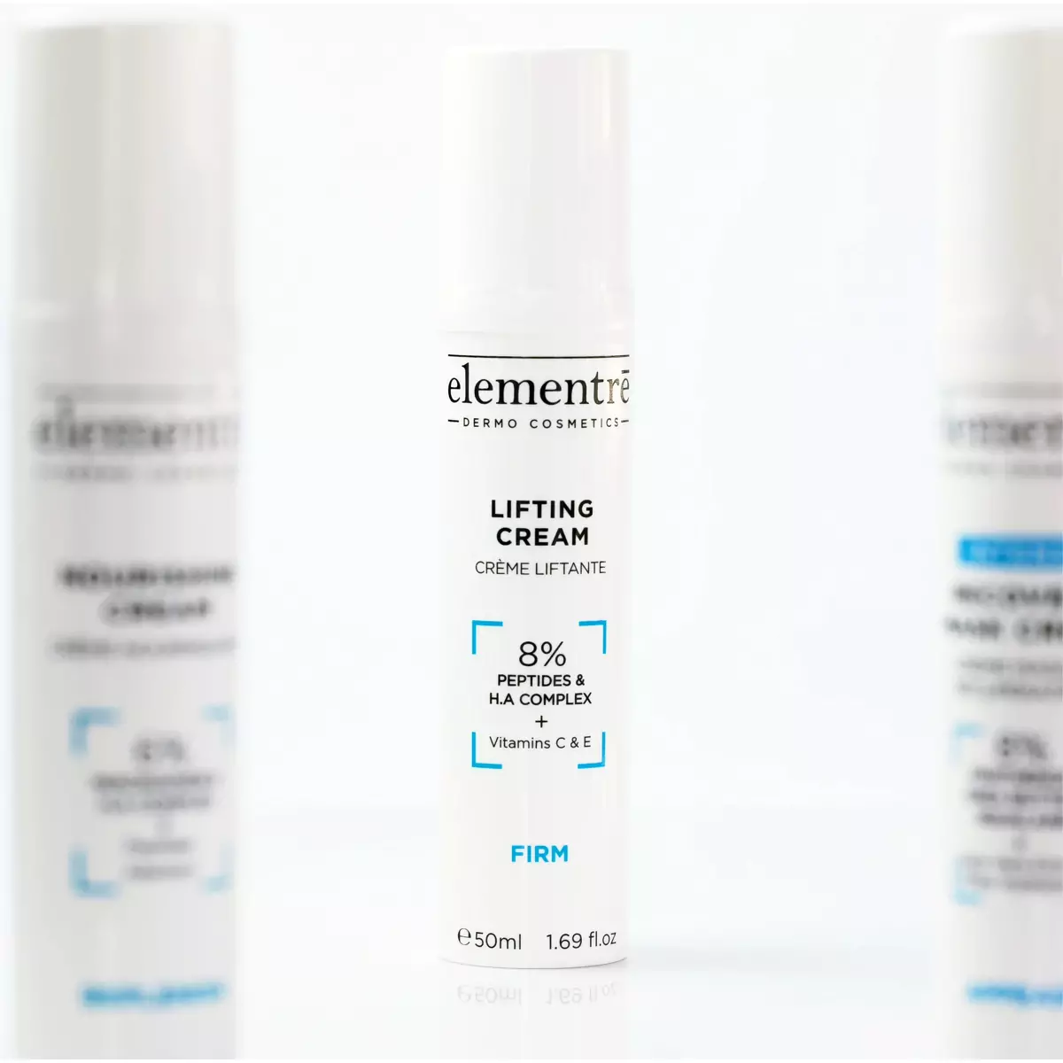 Ліфтинговий крем Elementre 8% Peptides and Hyaluronic Acid