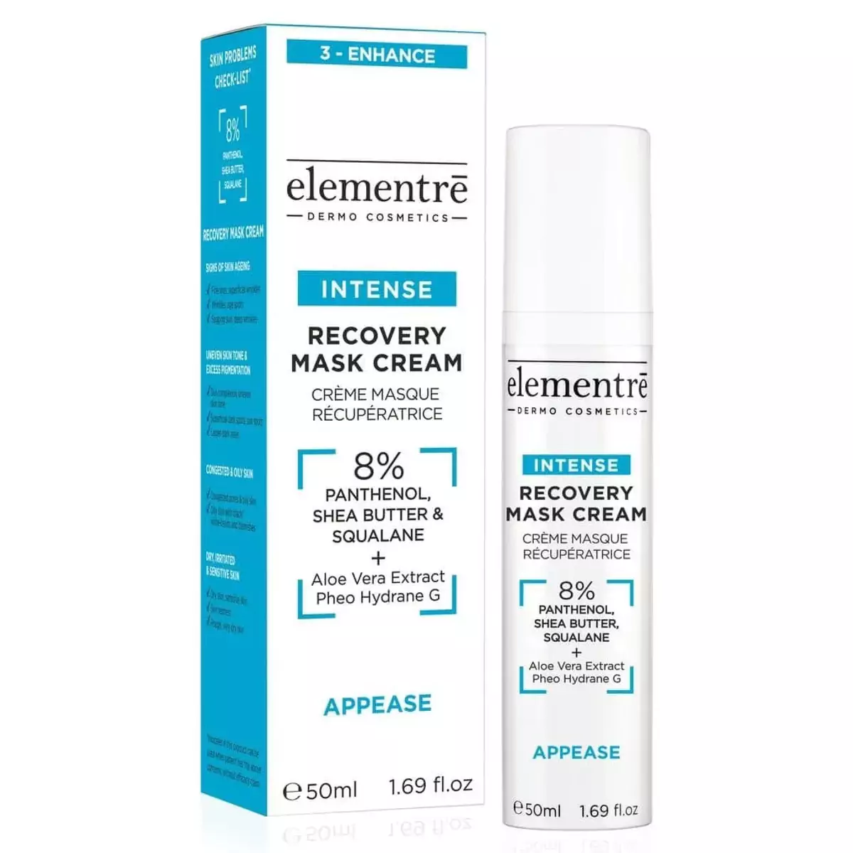 Відновлююча крем-маска Elementre Recovery Mask Cream 8%