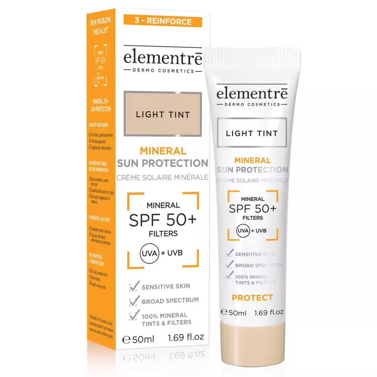 Захист від сонця Elementre SPF 50+ Mineral Sun Protection