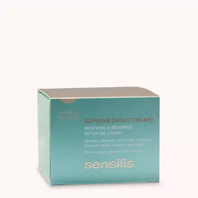 Ночной восстанавливающий крем-гель для лица Sensilis Supreme Renewal Night Cream