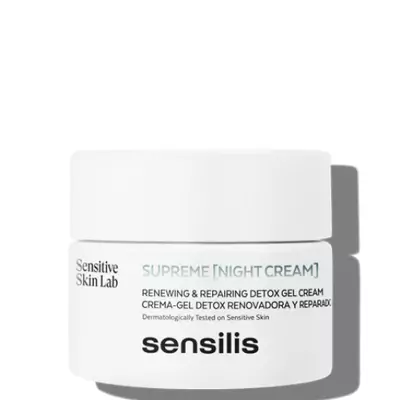 Ночной восстанавливающий крем-гель для лица Sensilis Supreme Renewal Night Cream