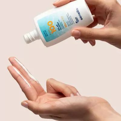 Фотозахисний флюїд для фоточутливої та реактивної шкіри Sensilis Ultrafluido 100 Solar Allergy