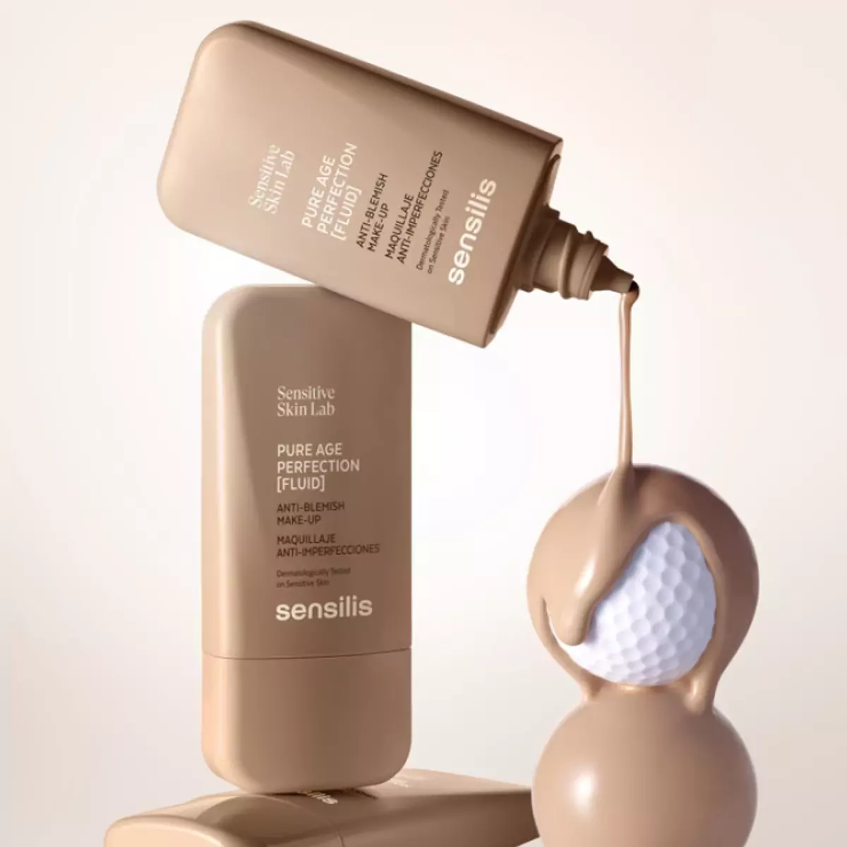 Себорегулюючий та матуючий флюїд Sensilis Pure Age Perfection MAKE-UP