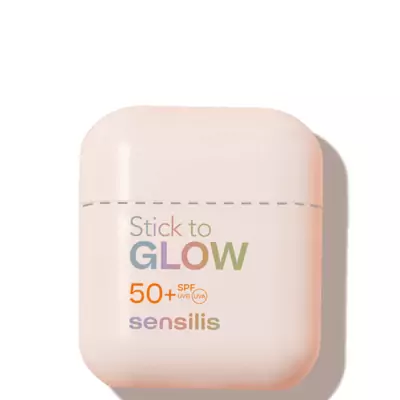 Сонцезахисний стік з перламутровим покриттям Sensilis Stick To Glow SPF50+