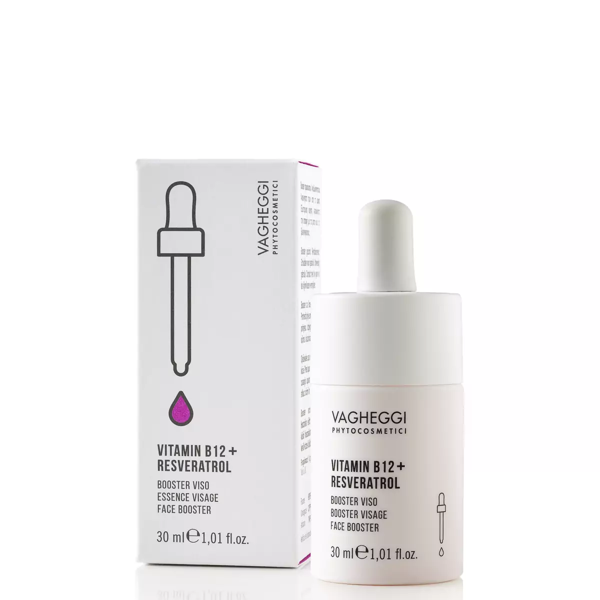 Бустер для лица Vagheggi Vitamin B12 + Resveratrol Face Booster
