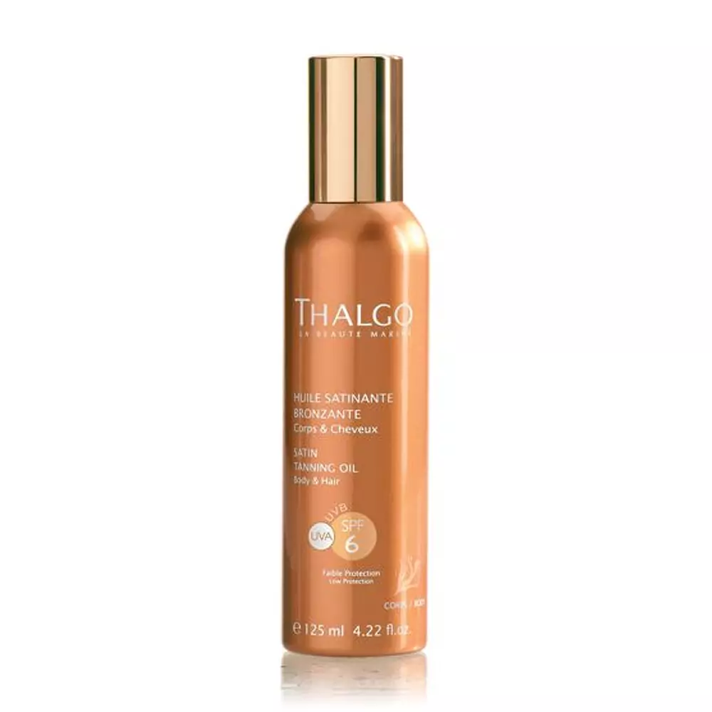 Атласна олія для засмаги Thalgo SPF6 Satin Tanning Oil