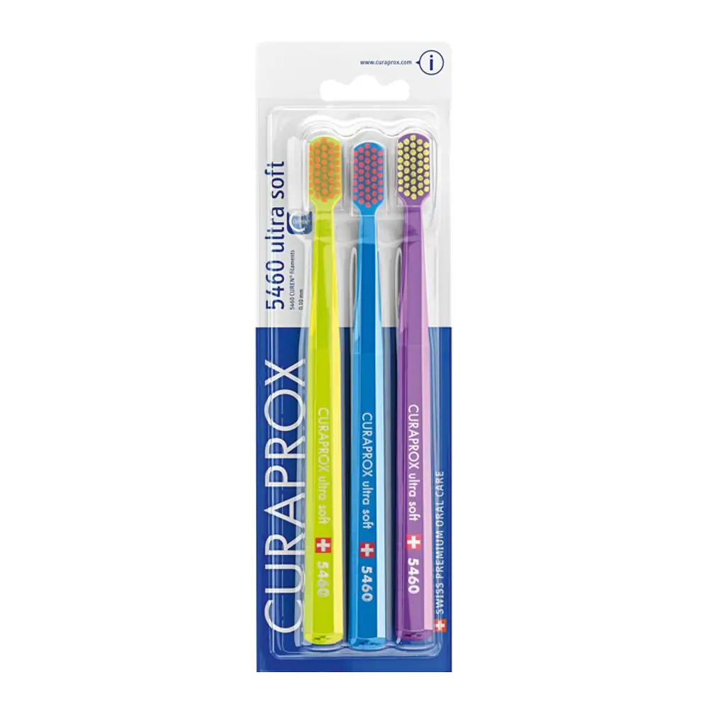 Набір зубних щіток Curaprox 5460 ultra soft