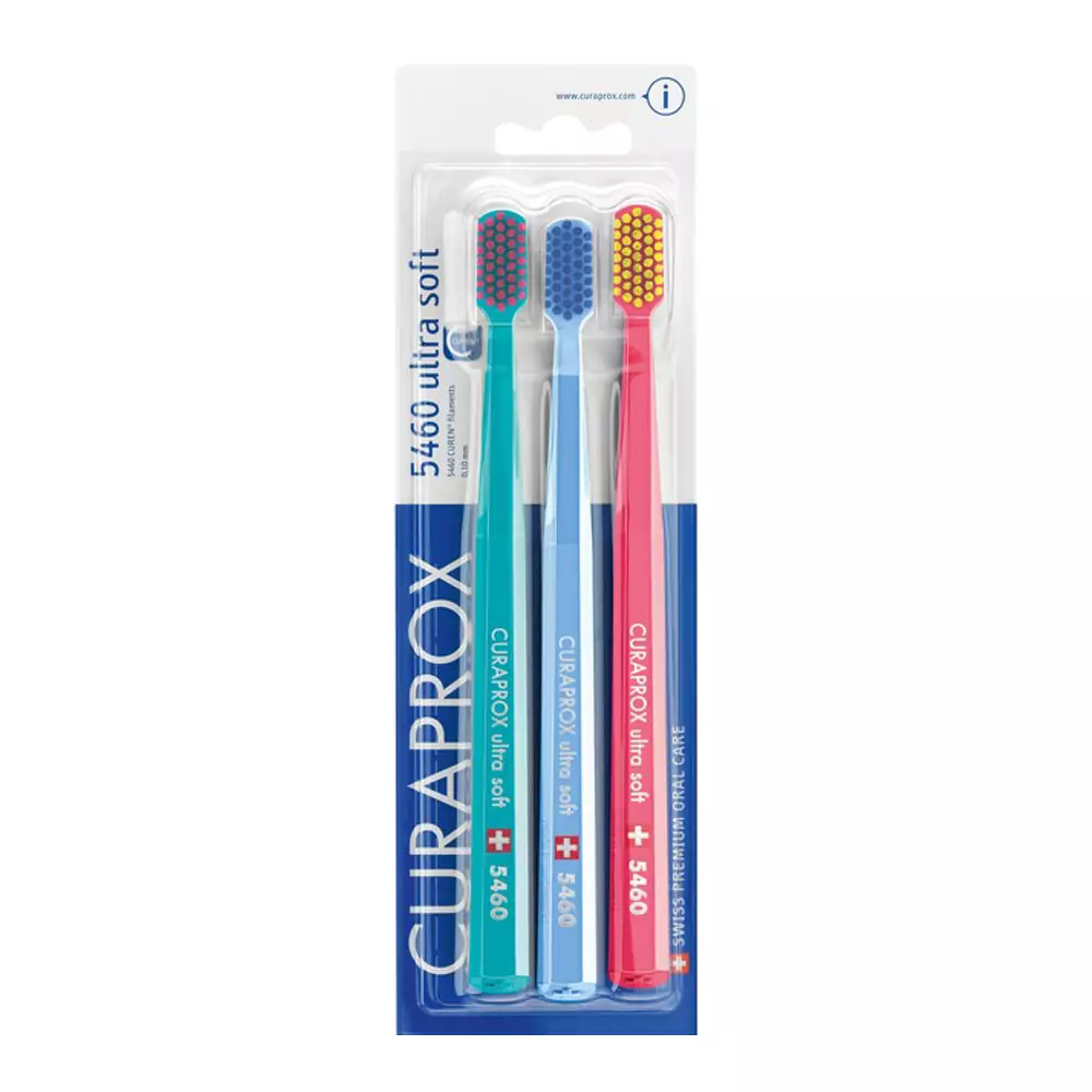 Набір зубних щіток Curaprox 5460 ultra soft