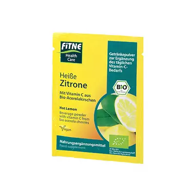 Порошок органічний для гарячого напою Лимон Fitne