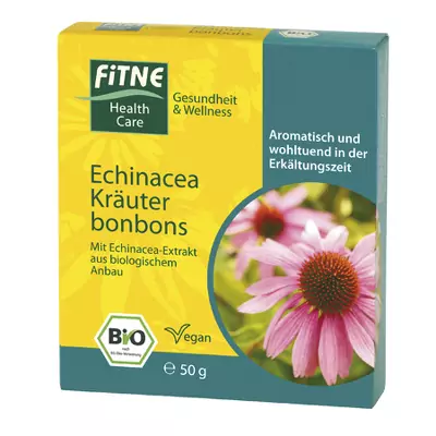 Органічні льодяники Ехінацея від застуди Fitne