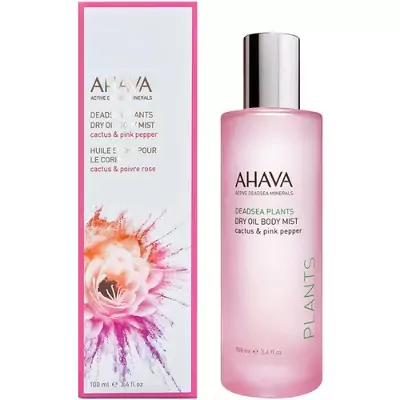 Суха олія для тіла Кактус і Рожевий перець Ahava Dry Oil Body Mist Cactus / Pink Pepper