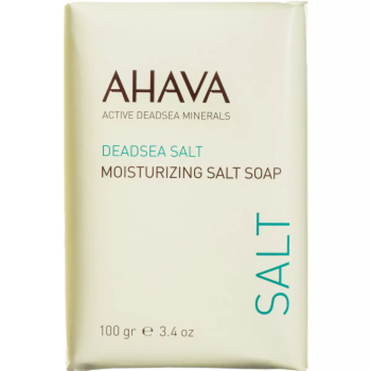 Мило на основі солі Мертвого моря Ahava Moisturizing Salt Soap