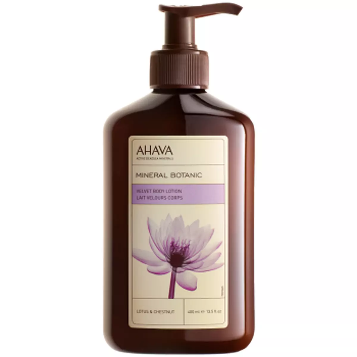 Ніжне молочко для тіла лотос/солодкий каштан Ahava Mineral Botanic Body Lotion Lotus