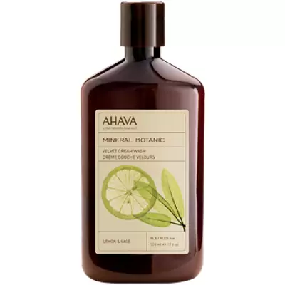 М'який крем для душу лимон/шавлія Ahava Mineral Botanic Cream Wash Lemon Sage