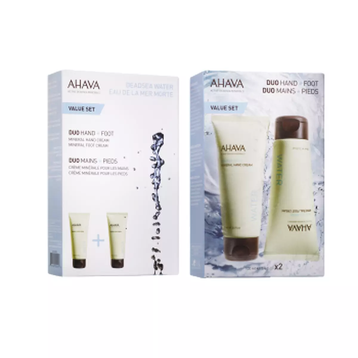 Набор Дуэт увлажняющий (руки и ноги) Ahava Kit Duo Water Hand / Foot