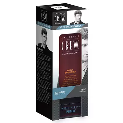 Набор American Crew Get The Look Daily Shampoo + Fiber duo