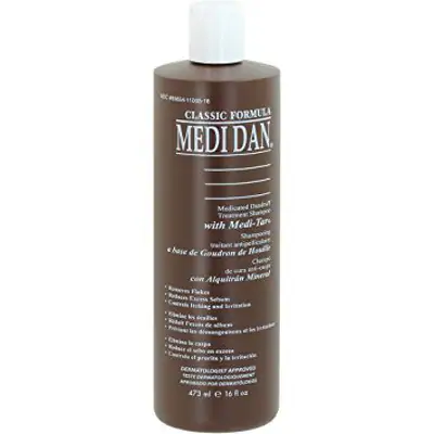 Шампунь против перхоти Clubman Medicated Dandruff Treatment Shampoo
