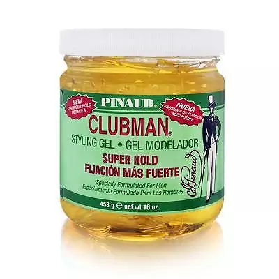 Гель для укладки супер-фиксации Clubman Super Hold Styling Gel