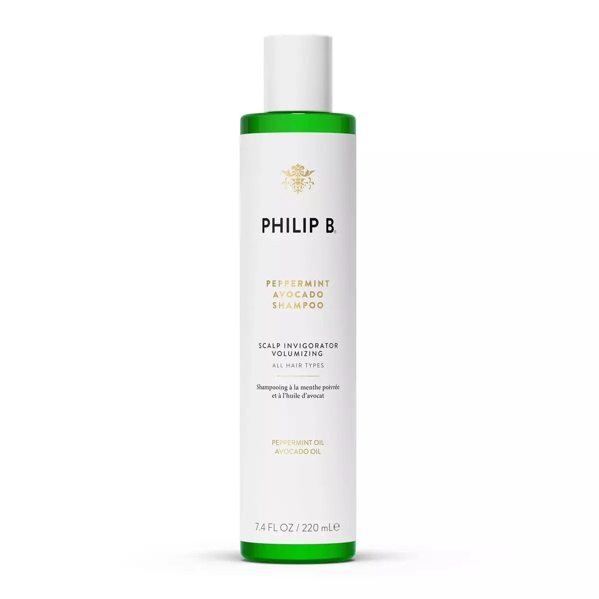 Шампунь для объема и очищения с мятой и авокадо Philip B Peppermint and Avocado Shampoo