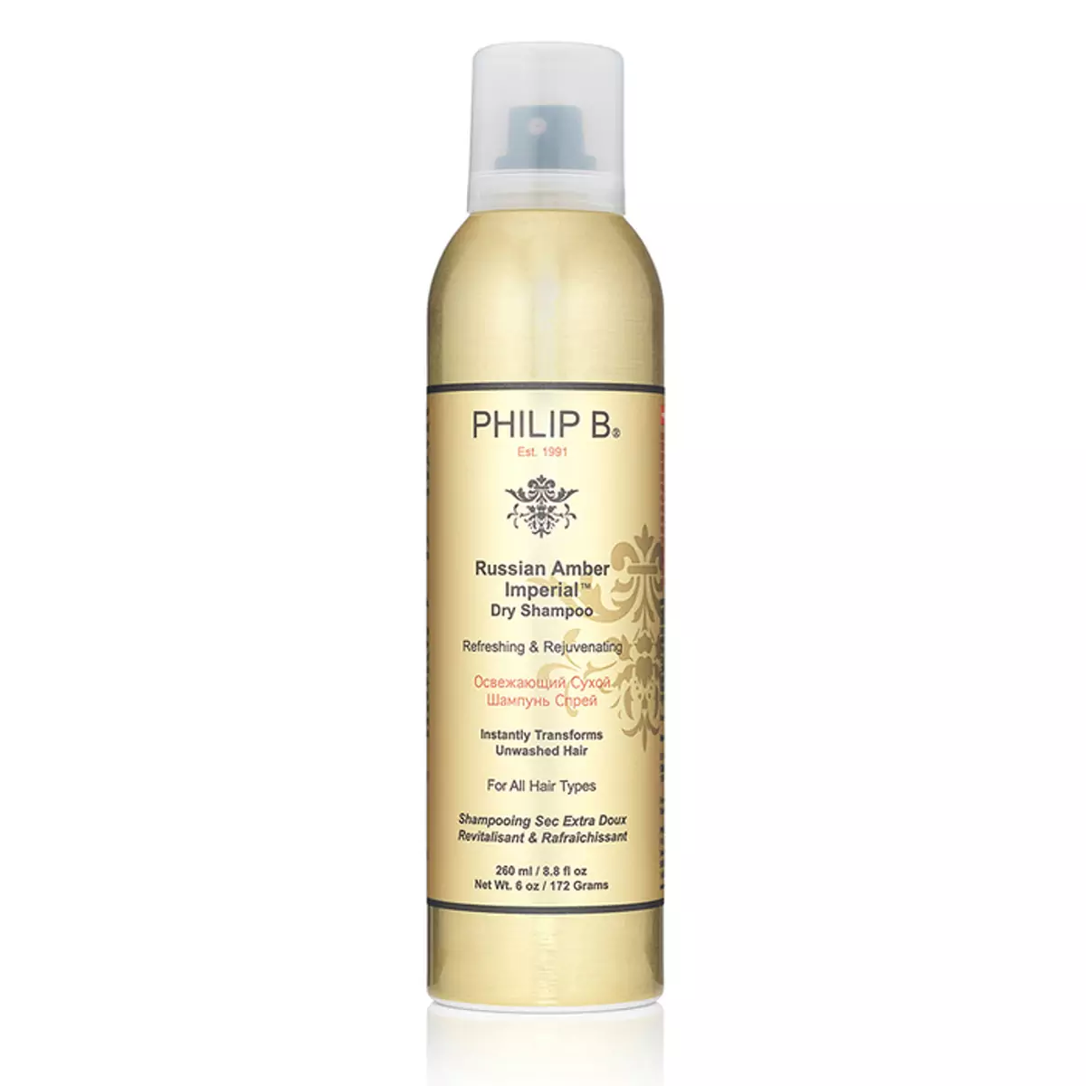 Імператорський сухий шампунь Російський Бурштин Philip B Ukrainian Amber Imperial Dry Shampoo