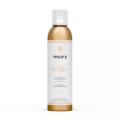 Лак для волос с эфирными маслами Philip B Jet Set Precision Control Hair Spray