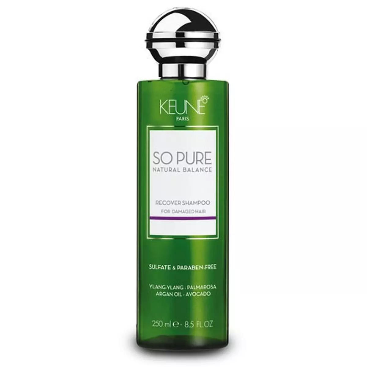 Восстанавливающий шампунь для поврежденных волос Keune So Pure Recover Shampoo