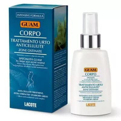 Інтенсивний антицелюлітний крем для тіла проти стійкого целюліту Guam Corpo Trattamento Urto - 14059