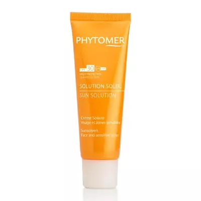 Сонцезахисний крем для обличчя і чутливих зон Phytomer Sun Solution Sunscreen SPF30 Face And Sensitive Areas [SOV158]