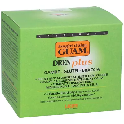 Маска антицеллюлитная с дренажным эффектом Guam Dren Plus Gambe Glutei Mask - 11191